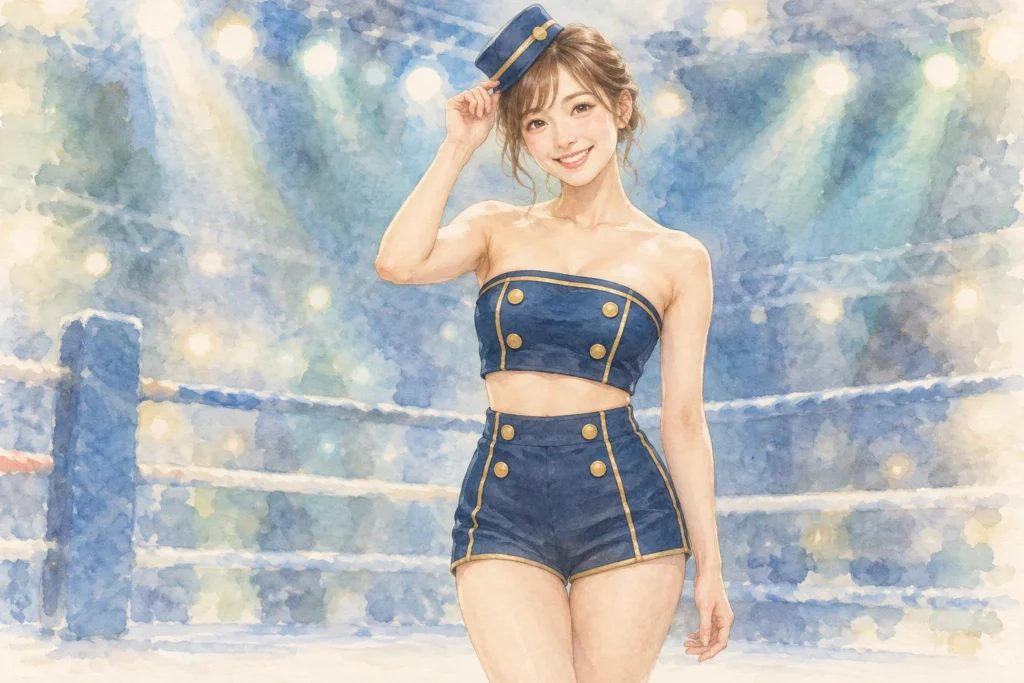 記事から着想した架空人物の水彩風AIアート。タレント本人の画像ではありません。