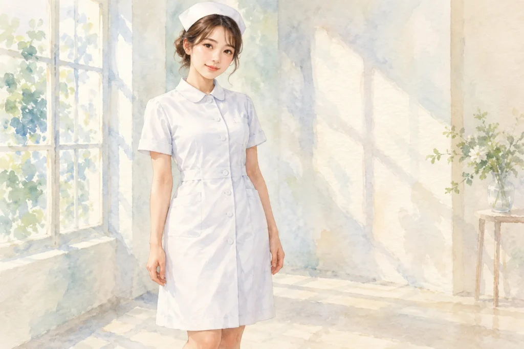 記事から着想した架空人物の水彩風AIアート。タレント本人の画像ではありません。