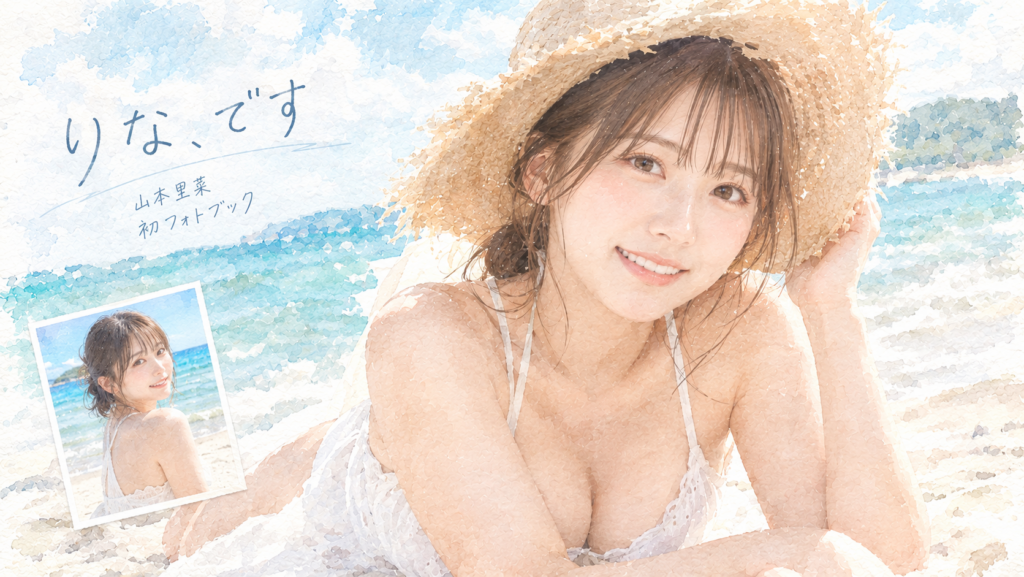 記事から着想した架空人物の水彩風AIアート。タレント本人の画像ではありません。